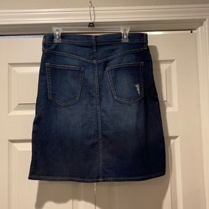 Gap A-Line style Jean Skirt